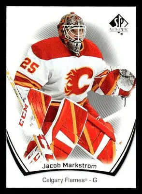 2021-22 SP Authentic #11 Jacob Markstrom - Hockey Card Single