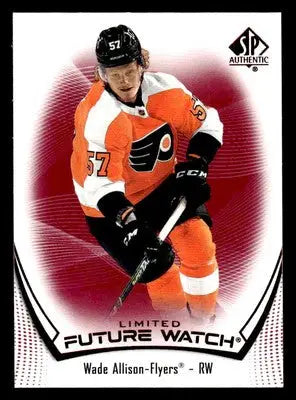 2021-22 SP Authentic #113 Wade Allison Limited Red - Hockey Card Single