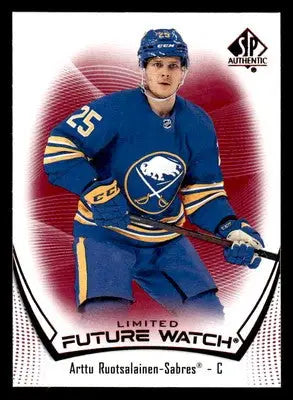 2021-22 SP Authentic #139 Arttu Ruotsalainen Limited Red - Hockey Card Single