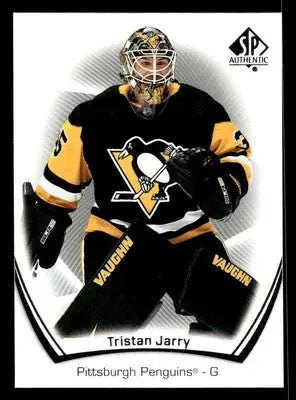 2021-22 SP Authentic #19 Tristan Jarry - Hockey Card Single