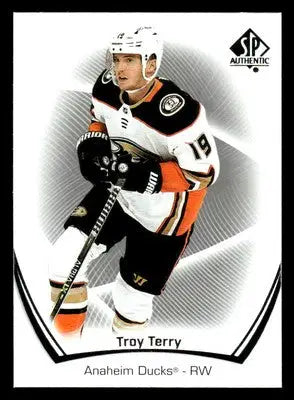 2021-22 SP Authentic #22 Troy Terry - Hockey Card Single