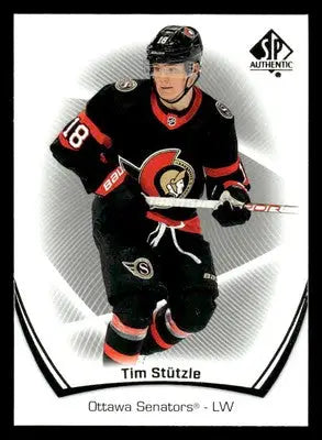 2021-22 SP Authentic #57 Tim Stutzle - Hockey Card Single