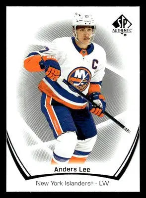 2021-22 SP Authentic #79 Anders Lee - Hockey Card Single
