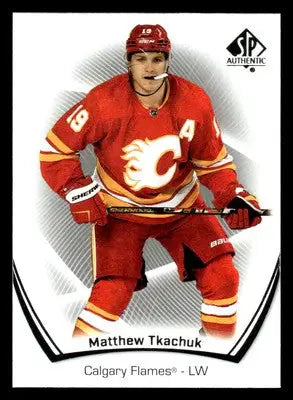 2021-22 SP Authentic #82 Matthew Tkachuk - Hockey Card Single