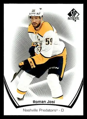 2021-22 SP Authentic #83 Roman Josi - Hockey Card Single