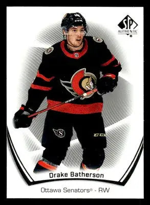 2021-22 SP Authentic #9 Drake Batherson - Hockey Card Single