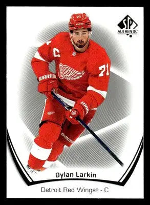 2021-22 SP Authentic #91 Dylan Larkin - Hockey Card Single
