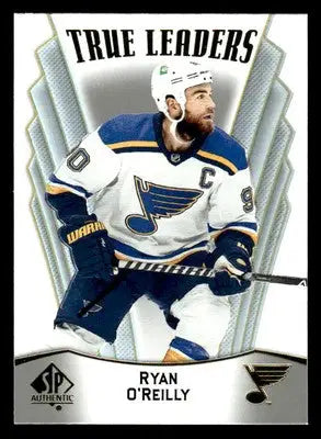 2021-22 SP Authentic #TL-7 Ryan O’Reilly True Leaders - Hockey Card Single