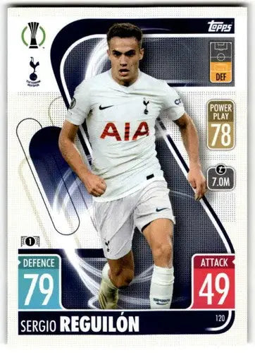 2021-22 Topps Match Attax UEFA Champions League #120 Sergio Reguilon NM ID:41668 - Soccer Card Single