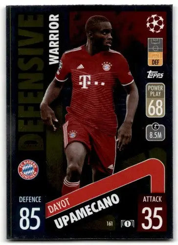 2021-22 Topps Match Attax UEFA Champions League #161 Dayot Upamecano NM ID:41625 - Soccer Card Single