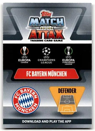 2021-22 Topps Match Attax UEFA Champions League #161 Dayot Upamecano NM ID:41625 - Soccer Card Single