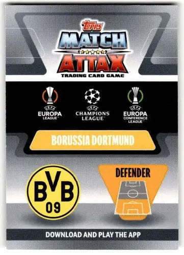 2021-22 Topps Match Attax UEFA Champions League #176 Raphael Guerreiro ID:41652 - Soccer Card Single