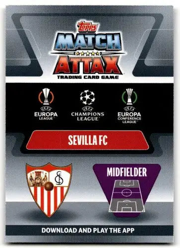 2021-22 Topps Match Attax UEFA Champions League #255 Ivan Rakitic NM-MT ID:41626 - Soccer Card Single
