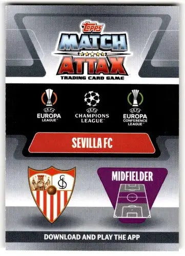 2021-22 Topps Match Attax UEFA Champions League #257 Oliver Torres NM-M ID:41672 - Soccer Card Single