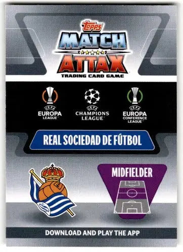 2021-22 Topps Match Attax UEFA Champions League #275 Adnan Januzaj NM-M ID:41671 - Soccer Card Single