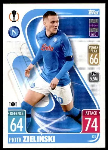 2021-22 Topps Match Attax UEFA Champions League #375 Piotr Zielinski NM ID:43071 - Soccer Card Single