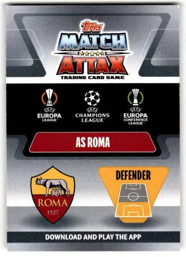 2021-22 Topps Match Attax UEFA Champions League #380 Roger Ibanez NM-MT ID:41663 - Soccer Card Single