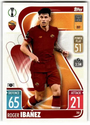 2021-22 Topps Match Attax UEFA Champions League #380 Roger Ibanez NM-MT ID:41663 - Soccer Card Single
