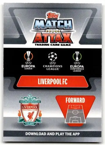 2021-22 Topps Match Attax UEFA Champions League #62 Sadio Mane NM-MT ID:41638 - Soccer Card Single