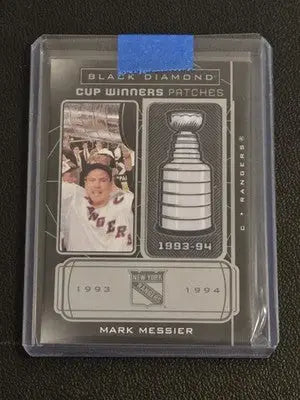 2021-22 Upper Deck Black Diamond #CW-MM Mark Messier Cup Winners - Hockey Card Single