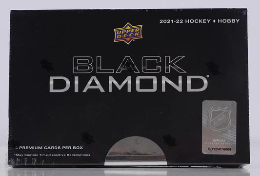 2021-22 Upper Deck Black Diamond Hockey Hobby Box - Sports Card Hobby Boxes