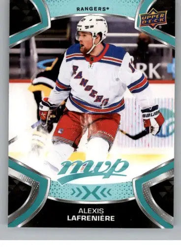 2021-22 Upper Deck MVP #1 Alexis Lafreniere NM-MT NY Rangers - Hockey Card Single