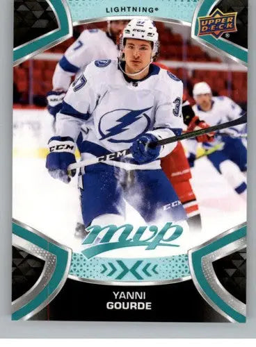 2021-22 Upper Deck MVP #110 Yanni Gourde NM-MT Lightning ID:39397 - Hockey Card Single