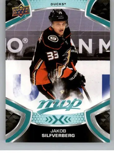 2021-22 Upper Deck MVP #133 Jakob Silfverberg NM-MT Ducks ID:39408 - Hockey Card Single
