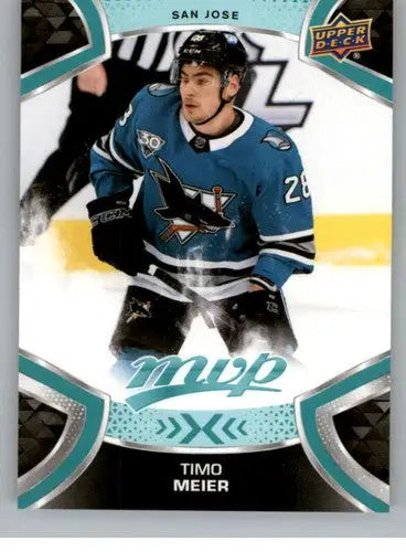 2021-22 Upper Deck MVP #139 Timo Meier NM-MT Sharks ID:39413 - Hockey Card Single