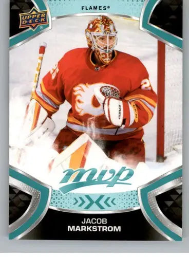 2021-22 Upper Deck MVP #156 Jacob Markstrom NM-MT Flames ID:39423 - Hockey Card Single