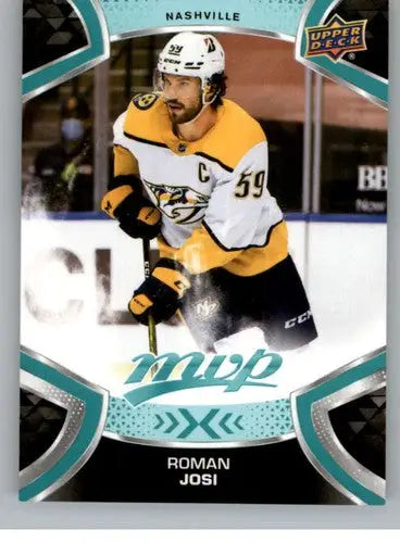 2021-22 Upper Deck MVP #159 Roman Josi NM-MT Predators ID:39424 - Hockey Card Single