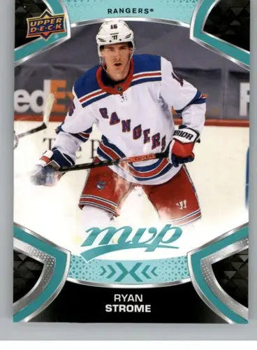 2021-22 Upper Deck MVP Ryan Strome hockey card with original gloss featuring NY Rangers