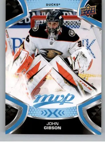 2021-22 Upper Deck MVP #206 John Gibson NM-MT Ducks ID:39444 - Hockey Card Single