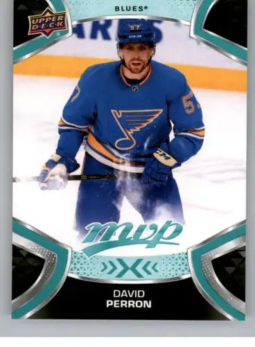 2021-22 Upper Deck MVP #57 David Perron NM-MT Blues ID:39355 - Hockey Card Single