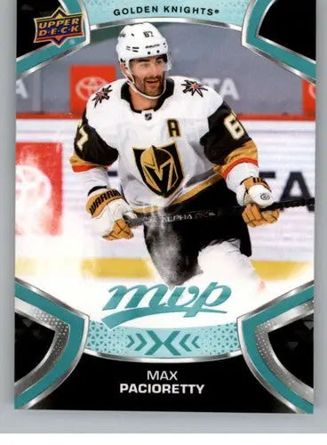 2021-22 Upper Deck MVP Max Pacioretty sports card with original gloss for collectors