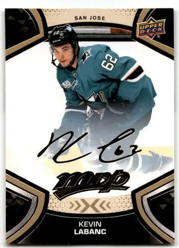 2021-22 Upper Deck MVP Gold Script #62 Kevin Labanc NM-MT Sharks - Hockey Card Single