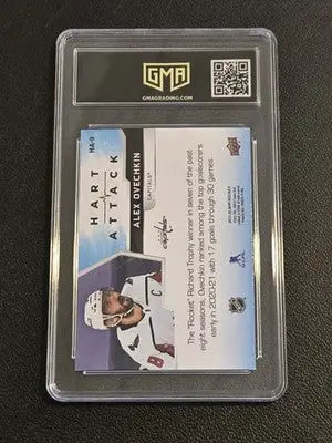 2021-22 Upper Deck MVP #HA-9 Alex Ovechkin Hart Attack GMA 10 - Hockey Card Single