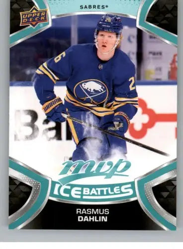 2021-22 Upper Deck MVP Ice Battles #IB-22 Rasmus Dahlin NM-MT Sabres - Hockey Card Single