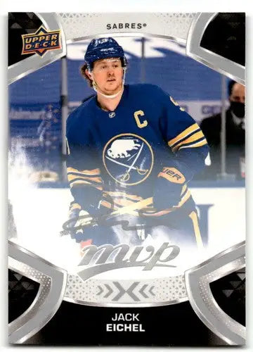 2021-22 Upper Deck MVP Silver Script #55 Jack Eichel NM-MT Sabres - Hockey Card Single