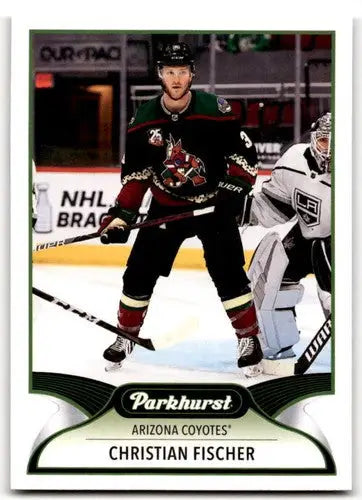 Original gloss hockey trading card from Upper Deck Parkhurst 2021-22 Christian Fischer