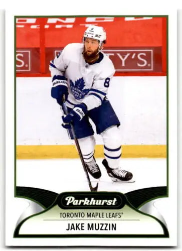 Jake Muzzin hockey card from 2021-22 Upper Deck Parkhurst with original gloss