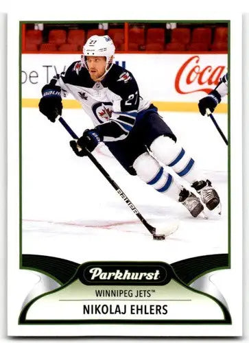 2021-22 Upper Deck Parkhurst Nikolaj Ehlers hockey card with original gloss