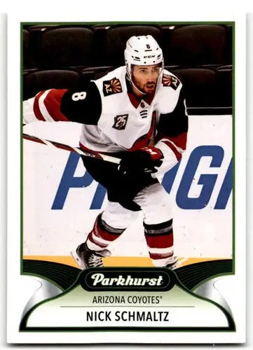 Upper Deck Parkhurst Nick Schmaltz hockey card from 2021-22 series NM-MT ID 42957