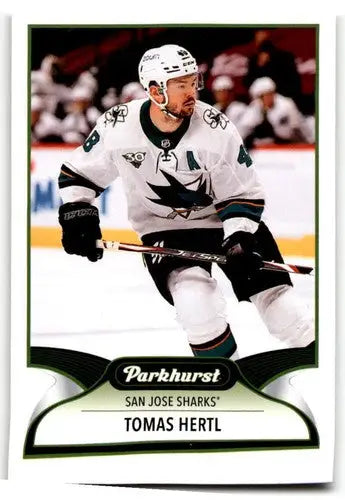 Upper Deck Parkhurst Tomas Hertl hockey card Sharks 2021-22 NM-MT ID:42932