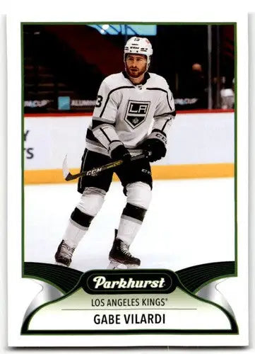 Original gloss 2021-22 Upper Deck Parkhurst Gabe Vilardi Kings hockey card