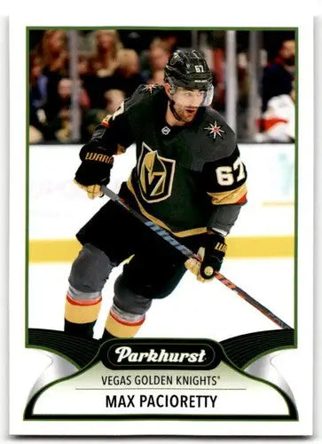 Original gloss 2021-22 Upper Deck Parkhurst Max Pacioretty hockey card display