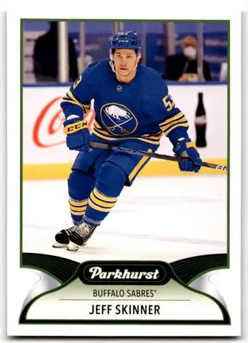 Upper Deck Parkhurst Jeff Skinner hockey card Sabres 2021-22 NM-MT product