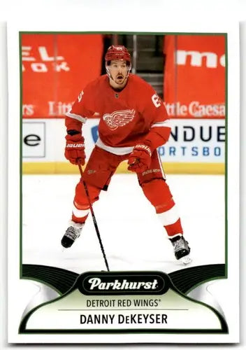 2021-22 Upper Deck Parkhurst Danny DeKeyser hockey card Detroit Red Wings NM-MT