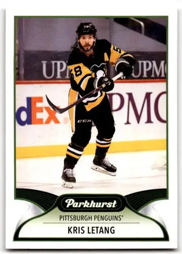 Kris Letang hockey card from 2021-22 Upper Deck Parkhurst Penguins series