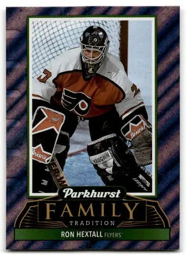 Ron Hextall hockey card from 2021-22 Upper Deck Parkhurst Family Tradition set